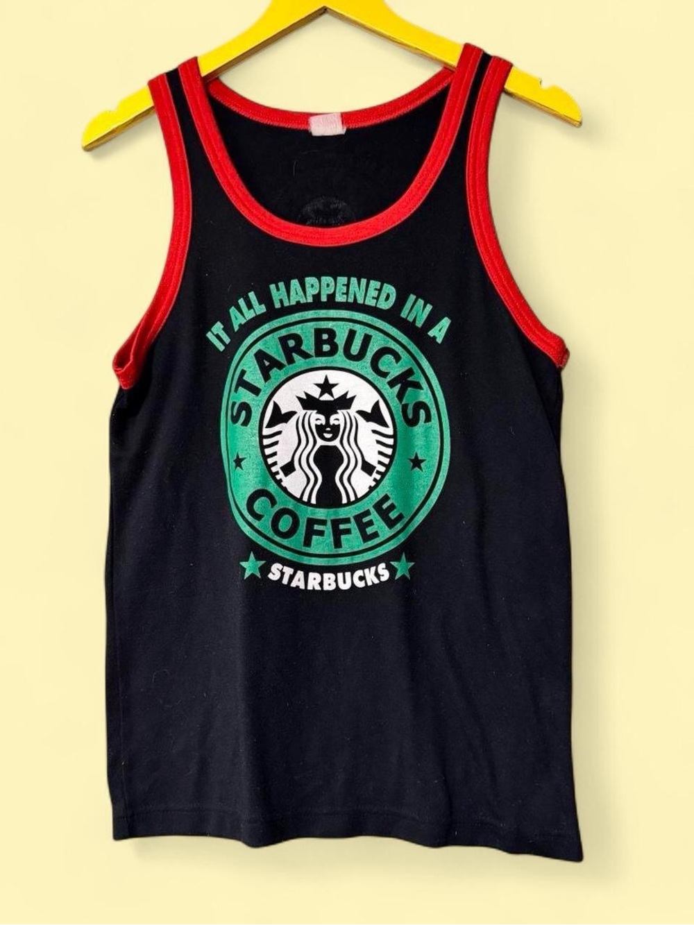 Vintage Starbucks Style Tank Size Small
